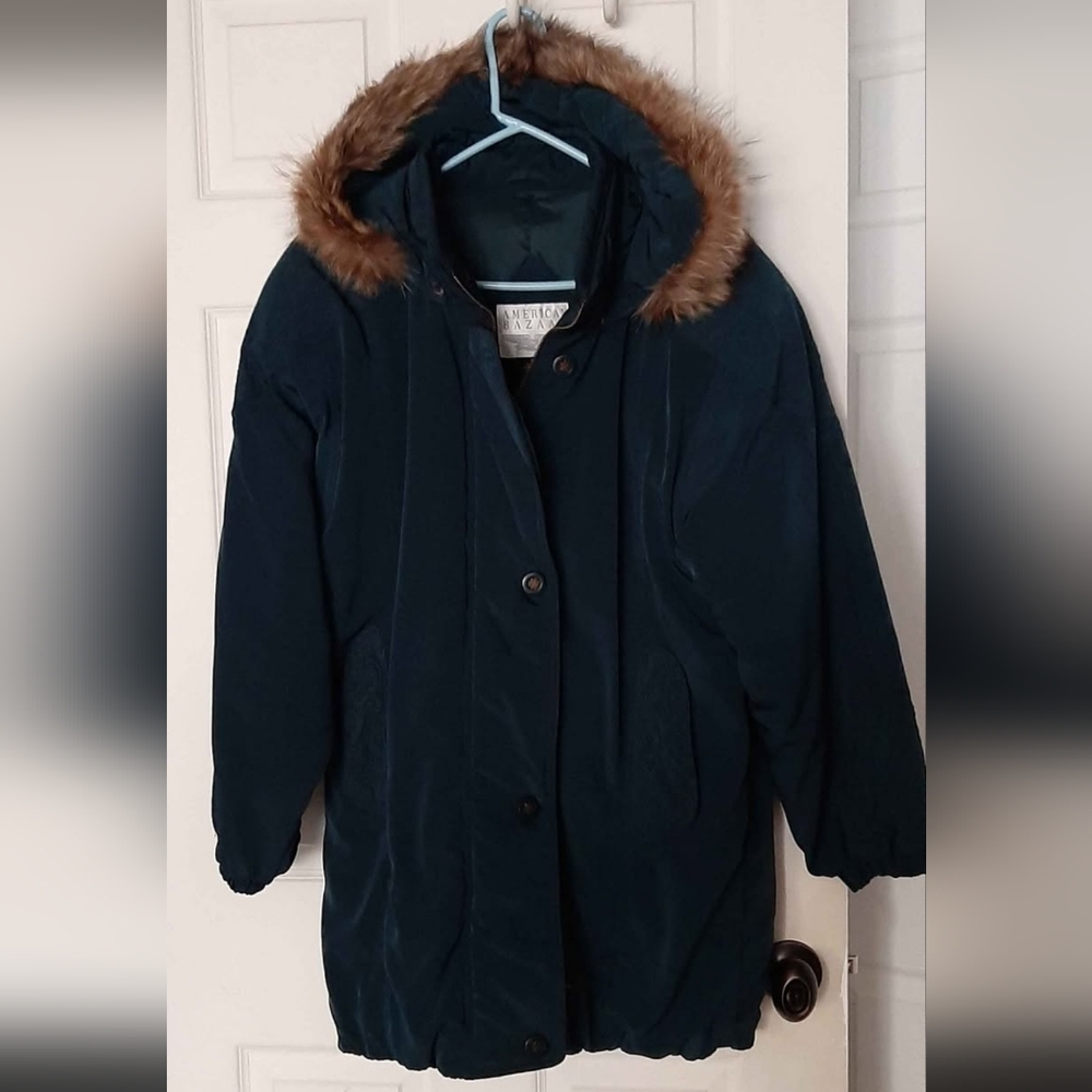 American Bazaar Deep Green Coat